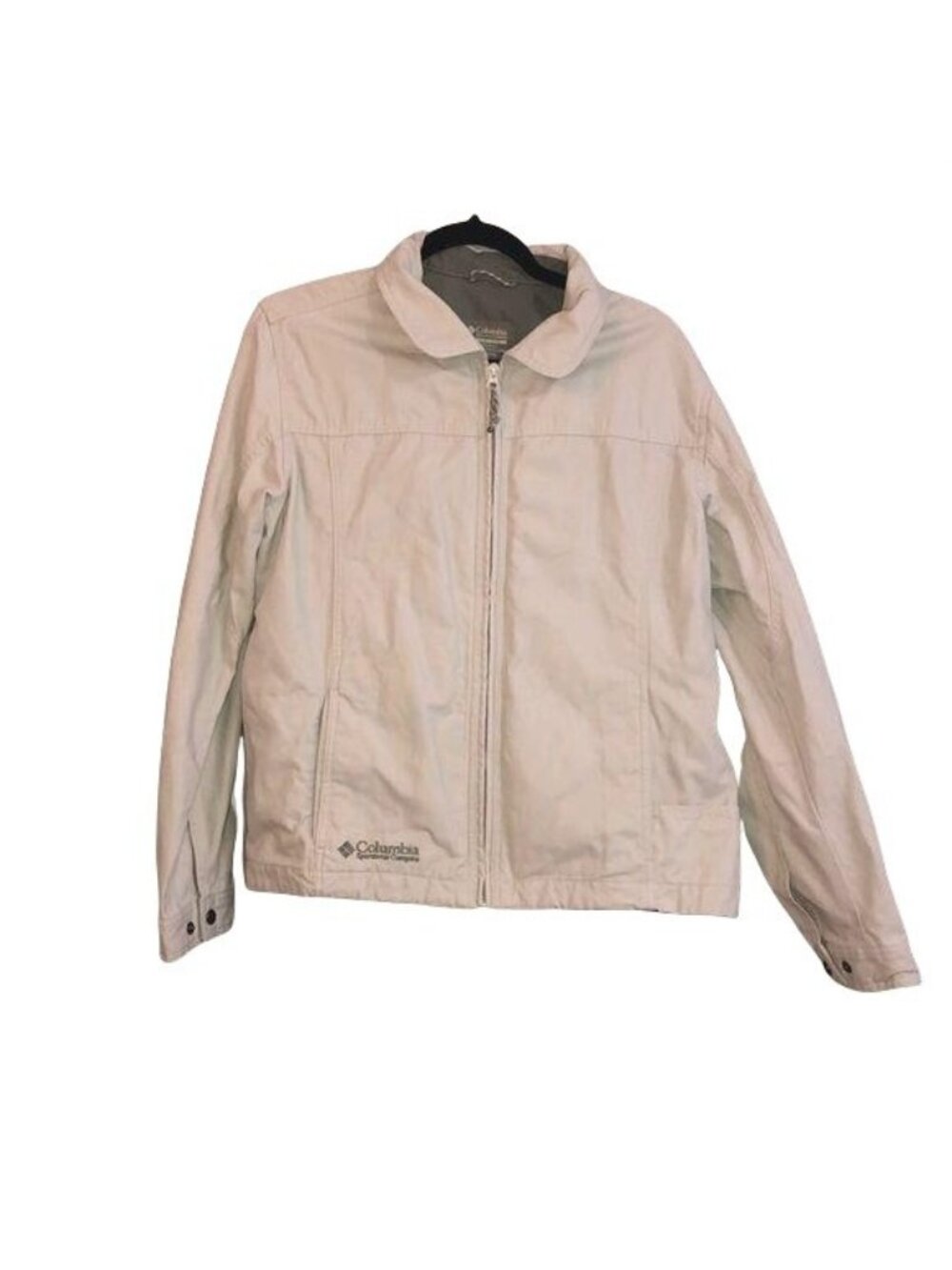 Columbia Womens Beige Cotton Jacket Size L